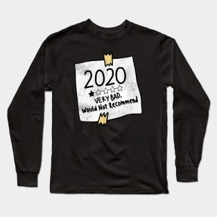 2020 not recommend Long Sleeve T-Shirt